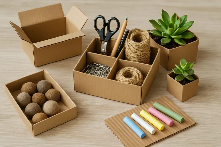 5 creatieve manieren voor het hergebruiken van verzendverpakkingen